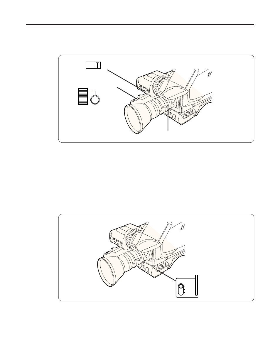 Zebra pattern display, Gain settings | Panasonic AJ-D215P User Manual | Page 44 / 68