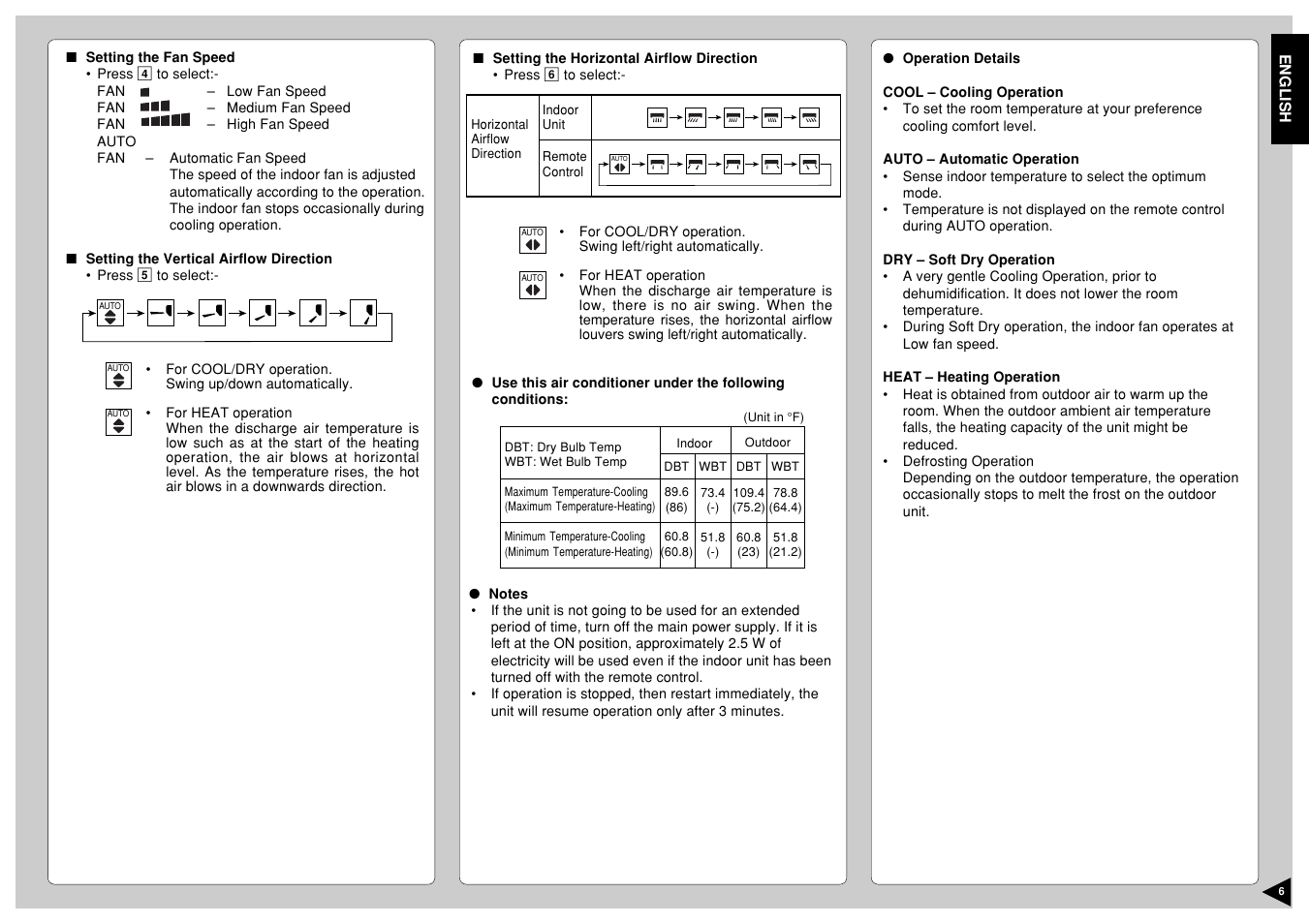 Panasonic CU-A18CKP6G User Manual | Page 7 / 24