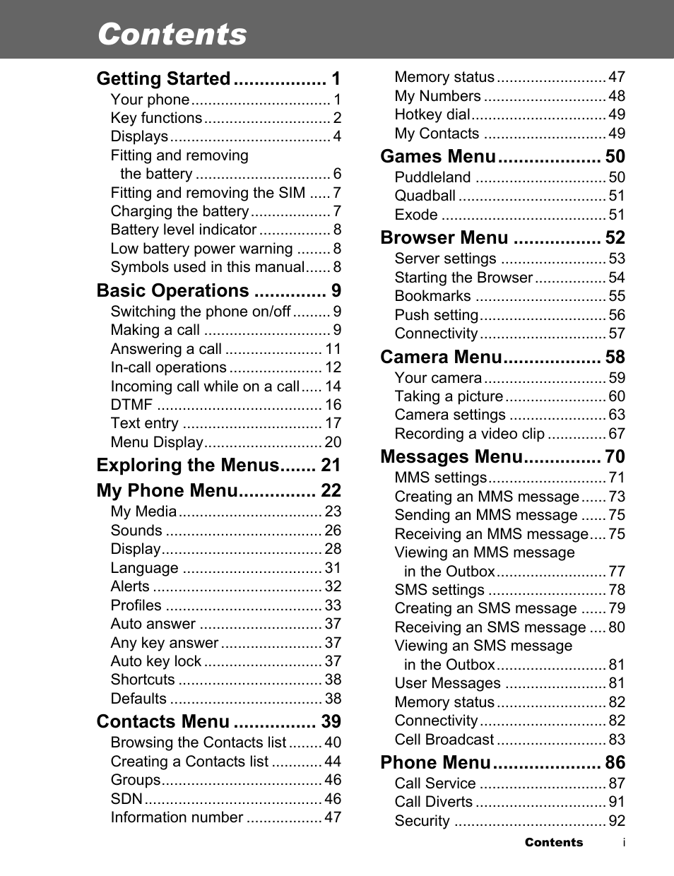 Panasonic EB-X300 User Manual | Page 2 / 125