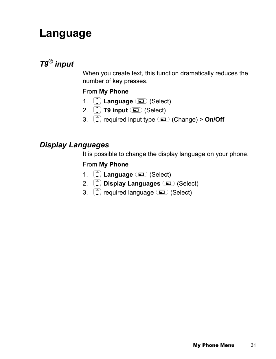 Language | Panasonic EB-X300 User Manual | Page 34 / 125