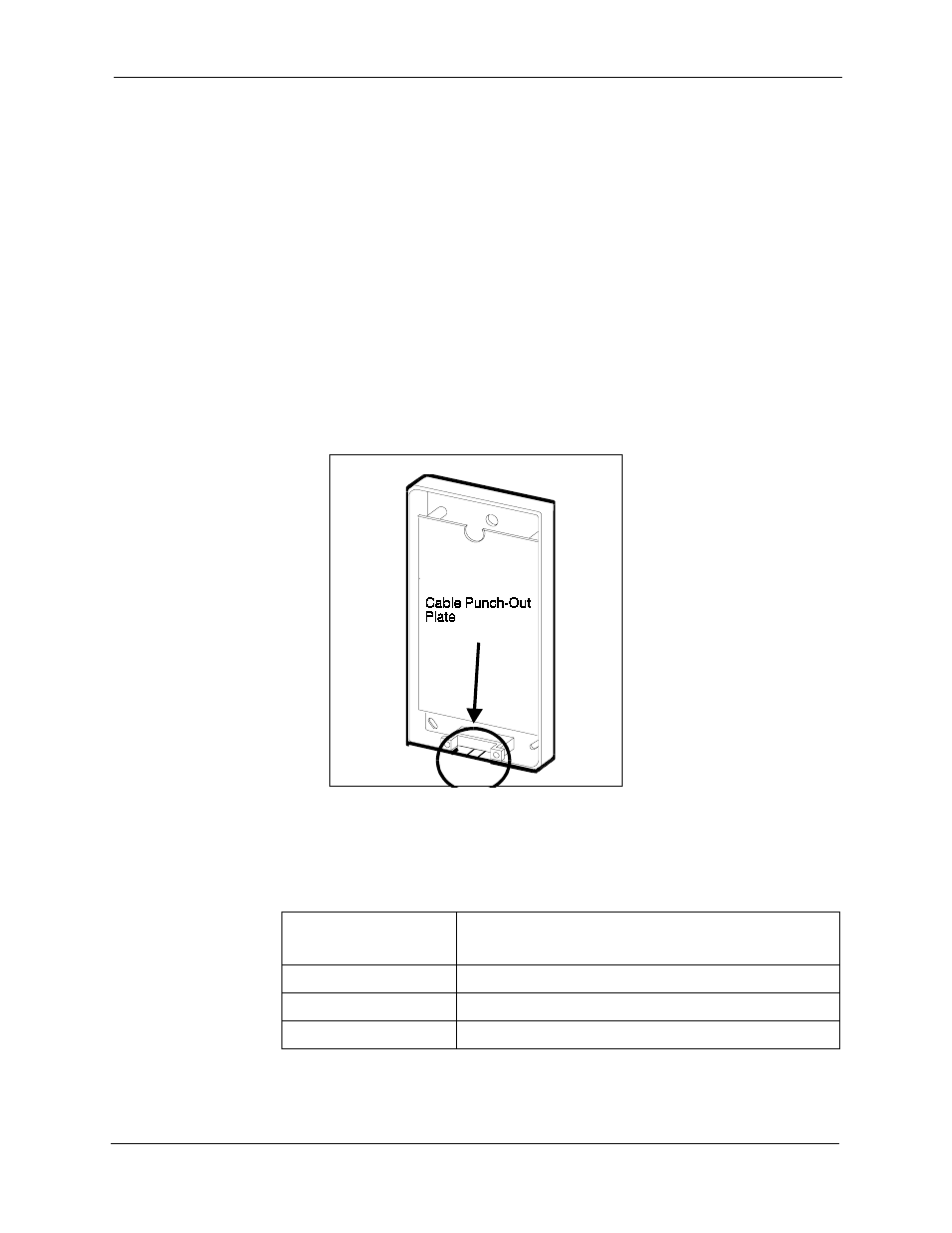 Installation, Installation -11, Figure 5-5 | Cable punch-out plate, opx adaptor -11 | Panasonic CPC-EX User Manual | Page 105 / 204