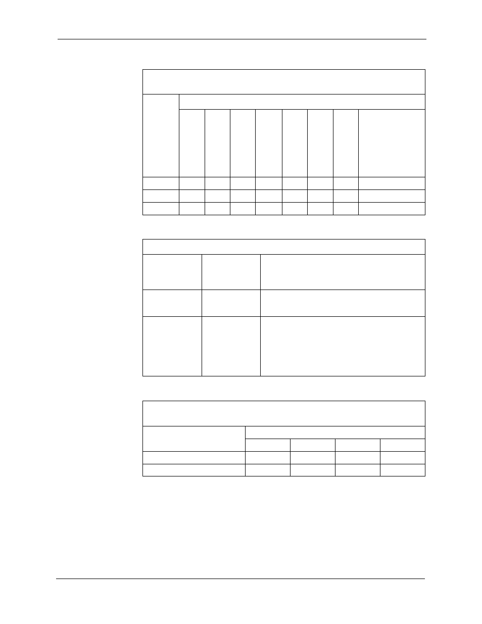 Table 5-5, Switch settings for delay answer timing, vau -23, Table 5-6 | Switch settings for dtmf detection timing, vau -23, Table 5-7 | Panasonic CPC-EX User Manual | Page 117 / 204