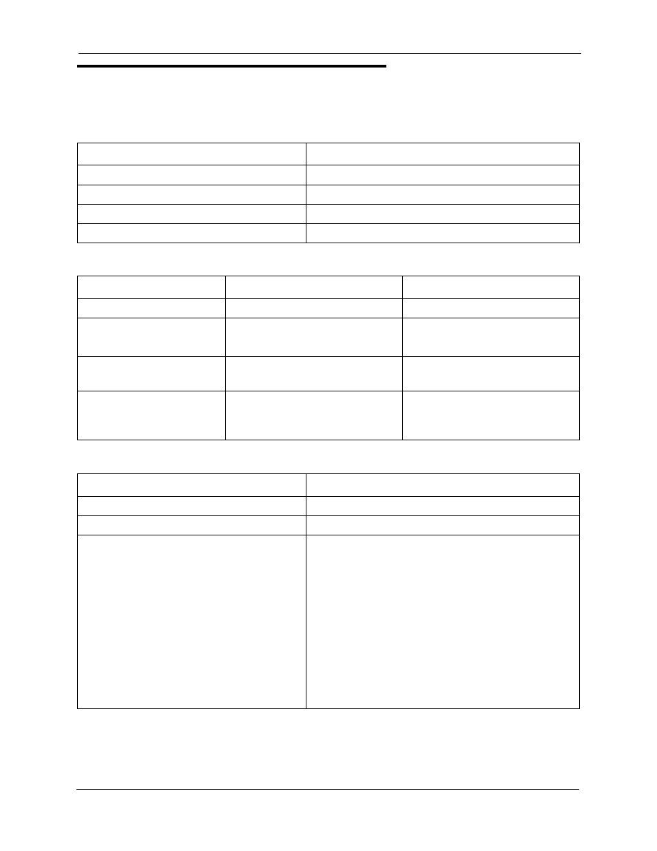 Signaling characteristics, Signaling characteristics -15, Table 7-14 | Signaling to co -15, Table 7-15, Signaling levels -15, Table 7-16, Transmission specifications -15 | Panasonic CPC-EX User Manual | Page 157 / 204