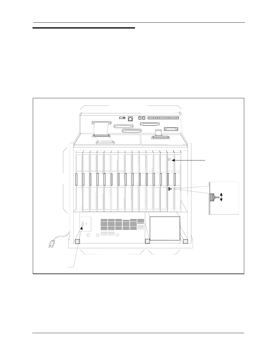 Cabinet description, Cabinet description -3, Figure 2-2 | The dbs cabinet (dbs 96 shown) -3, Figure 2-1. the dbs cabinet (dbs 96 shown) | Panasonic CPC-EX User Manual | Page 21 / 204