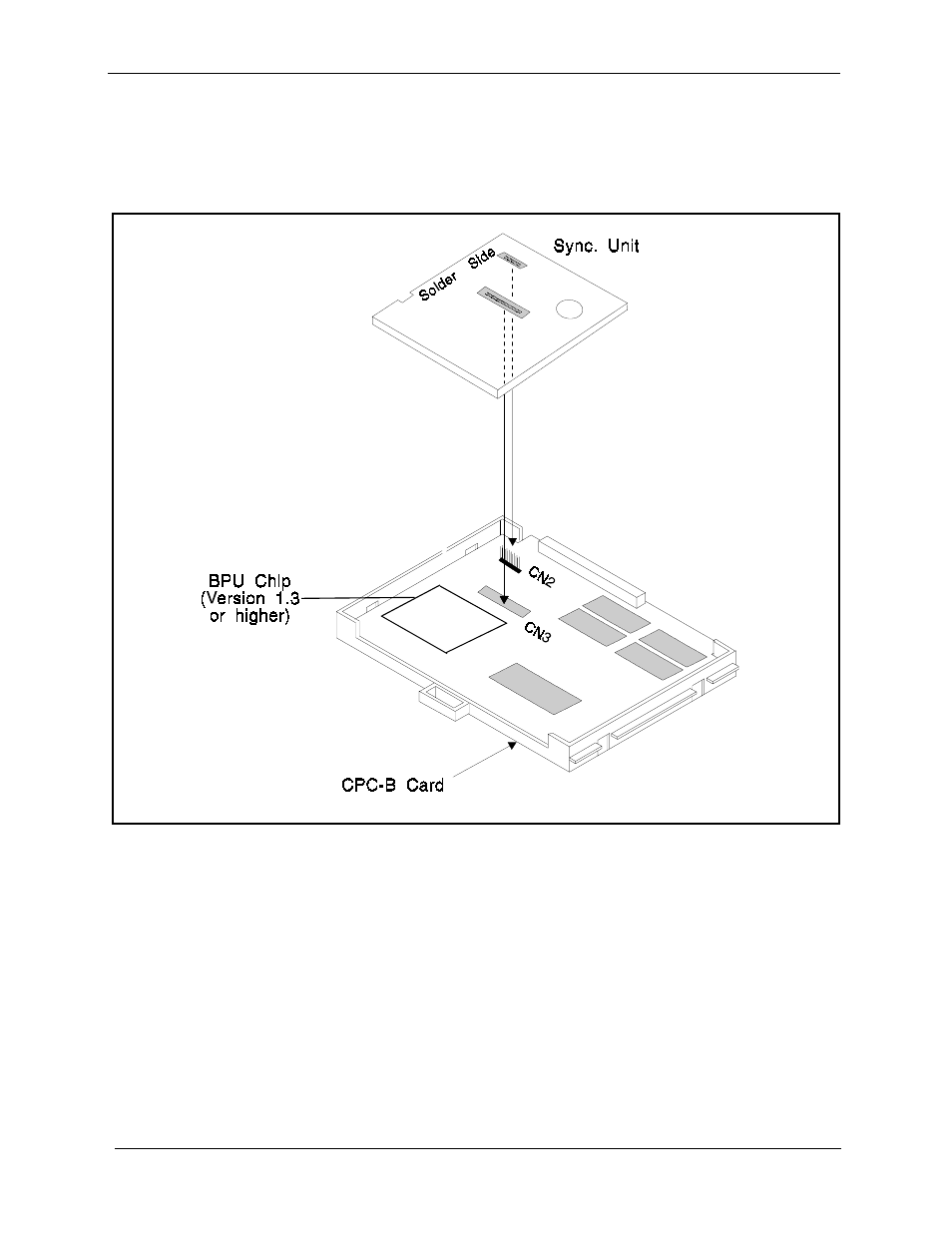 Figure 4-6, T1 sync unit installation -22 | Panasonic CPC-EX User Manual | Page 70 / 204