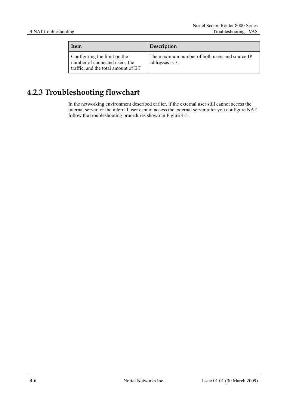 3 troubleshooting flowchart, 3 troubleshooting flowchart -6 | Panasonic 8000 User Manual | Page 136 / 156