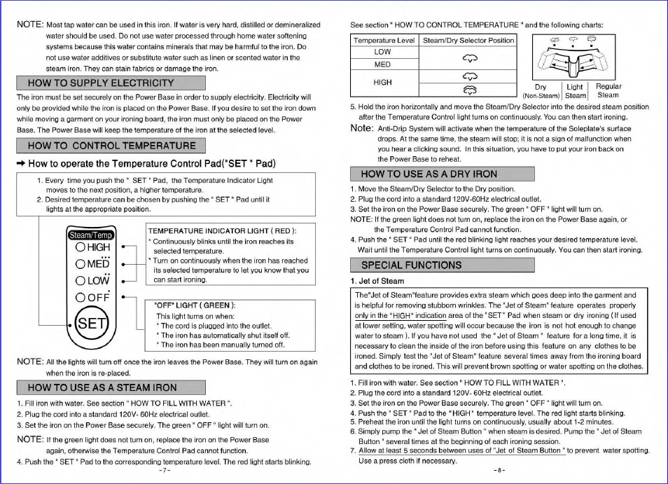 Panasonic L71SR User Manual | Page 7 / 12