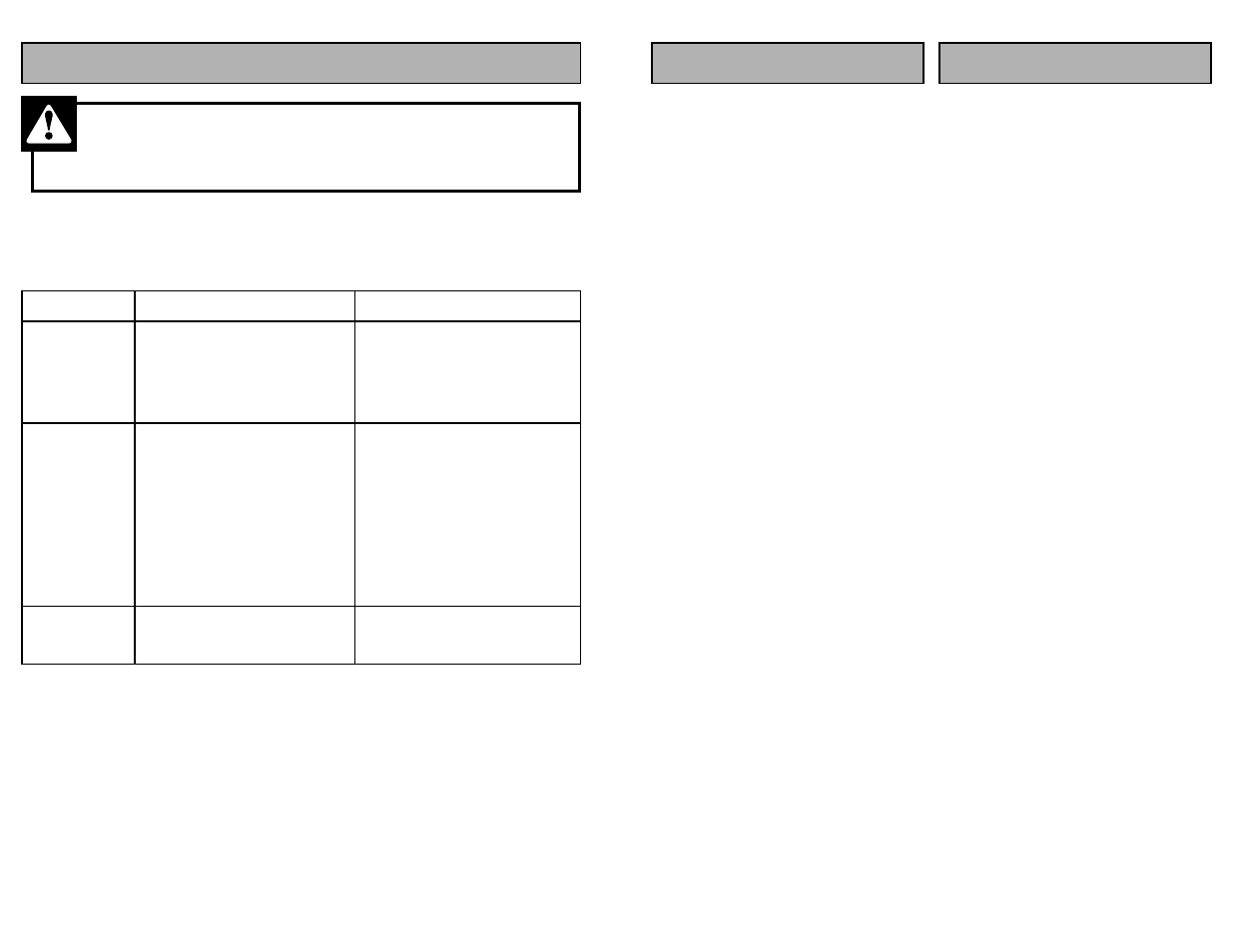 Before requesting service, Warning | Panasonic MC-V120 User Manual | Page 32 / 40