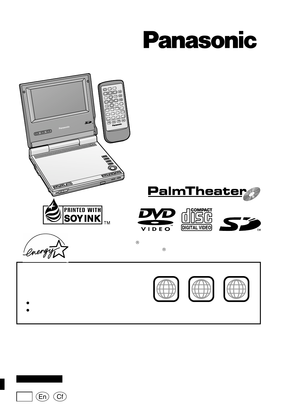 Panasonic DVD-LV65 User Manual | 22 pages