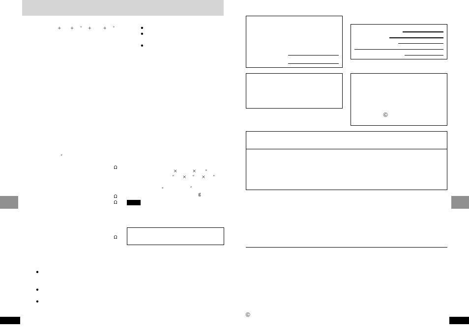 Specifications | Panasonic DVD-LV65 User Manual | Page 22 / 22