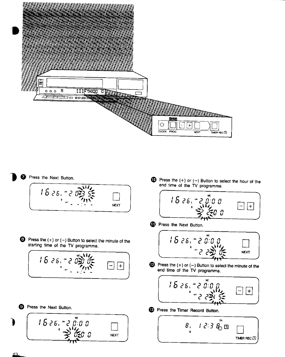 I 6 г6, O1 e 0 d ) | Panasonic NV-G21 User Manual | Page 23 / 32