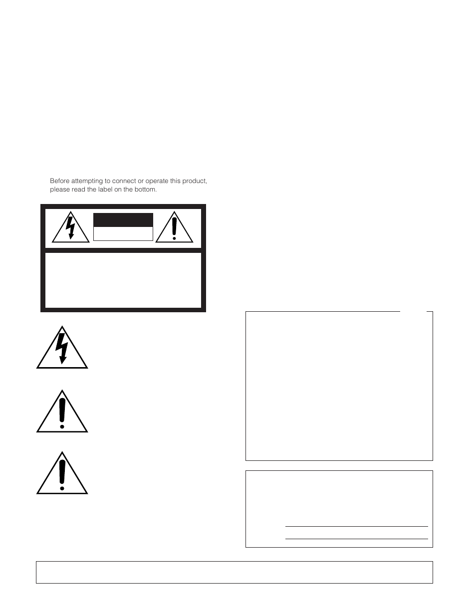 Caution | Panasonic WJ-HD200 User Manual | Page 2 / 92