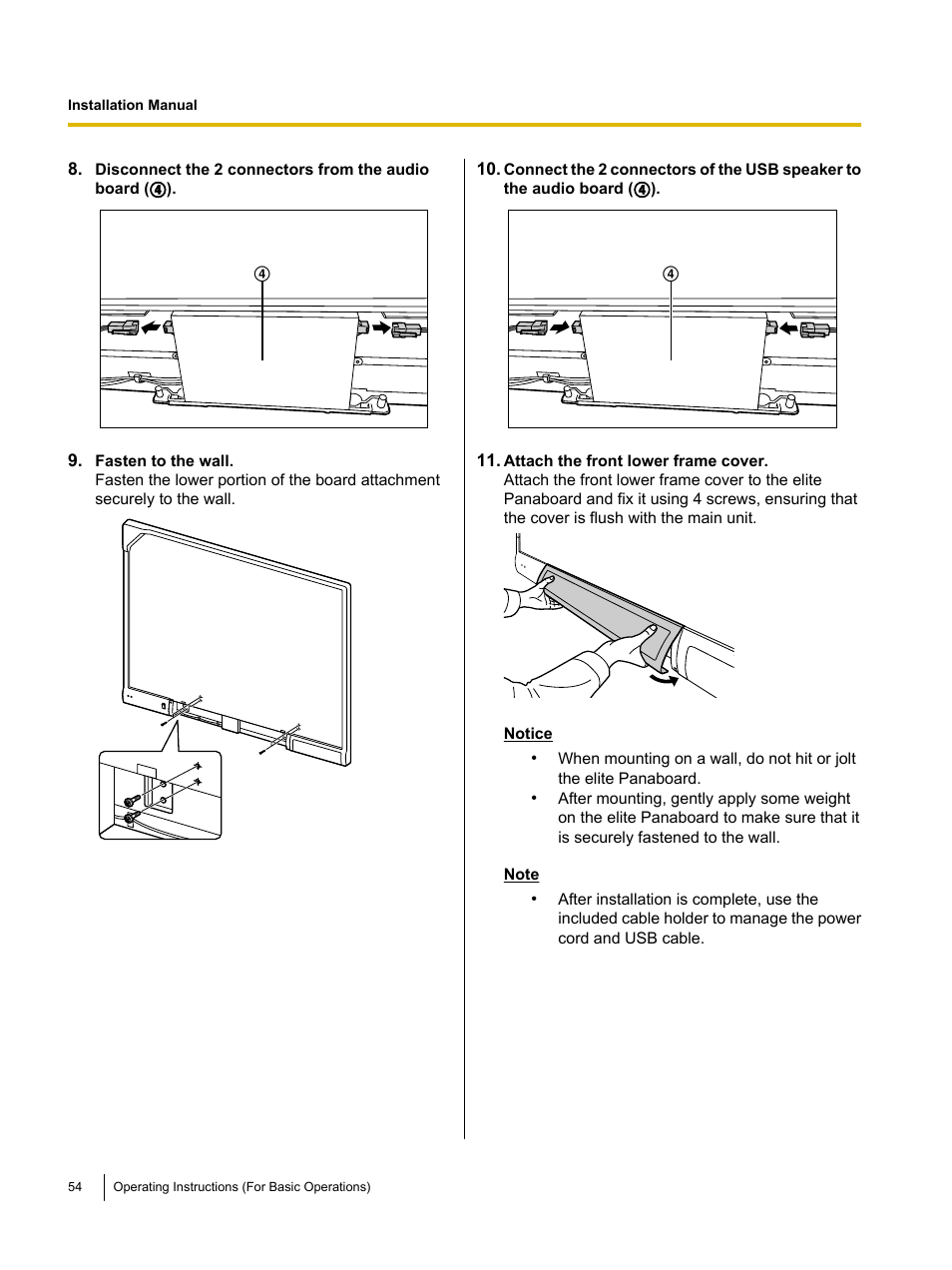 Panasonic UB-T761 User Manual | Page 54 / 64