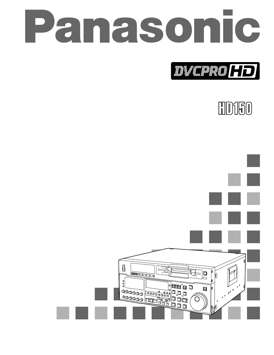 Panasonic AJ-HD150FE User Manual | 120 pages