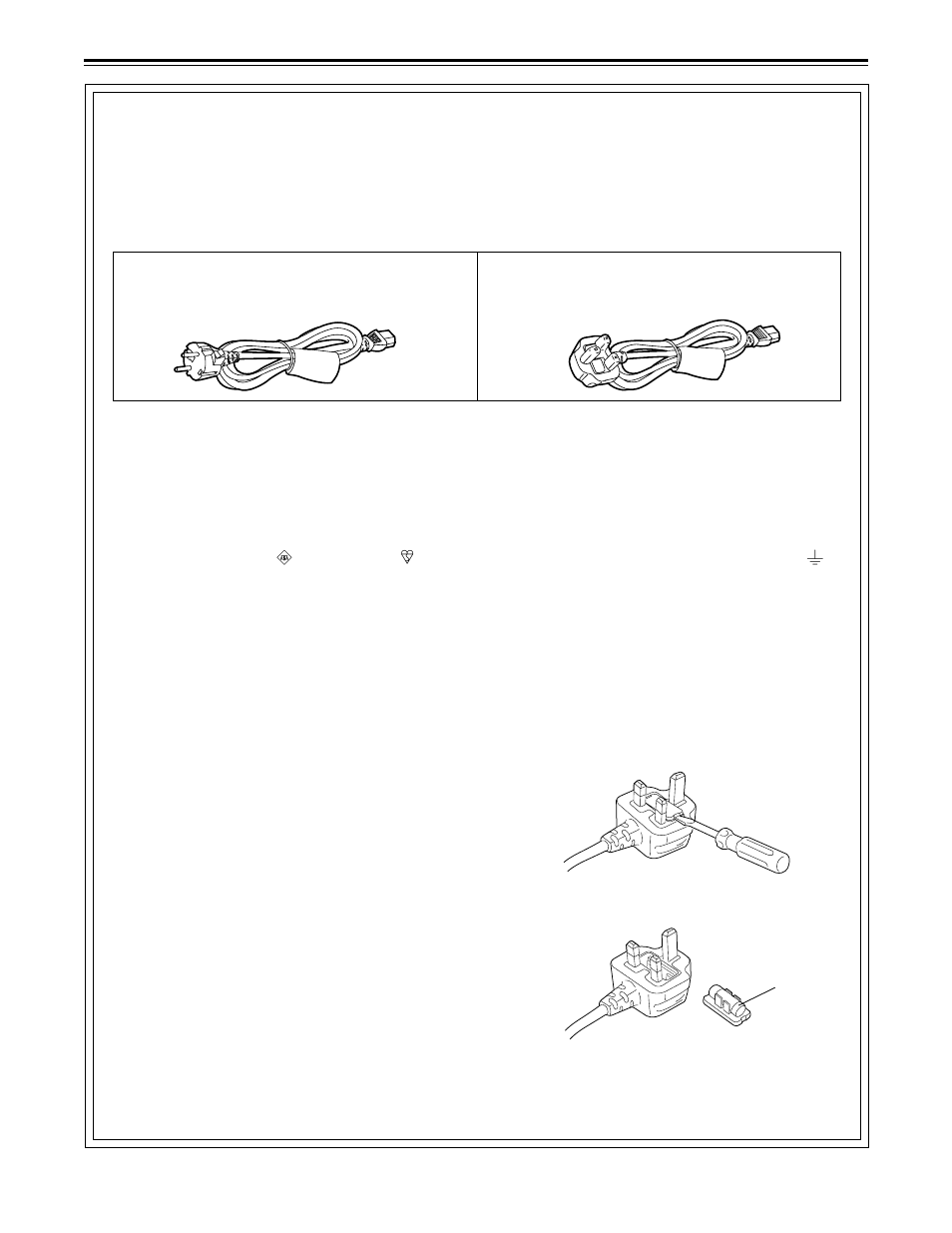 Caution for ac mains lead, For your safety | Panasonic AJ-HD150FE User Manual | Page 2 / 120