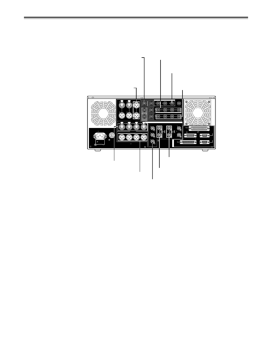 Connections, Set the control switch on the front panel to local | Panasonic AJ-HD150FE User Manual | Page 26 / 120
