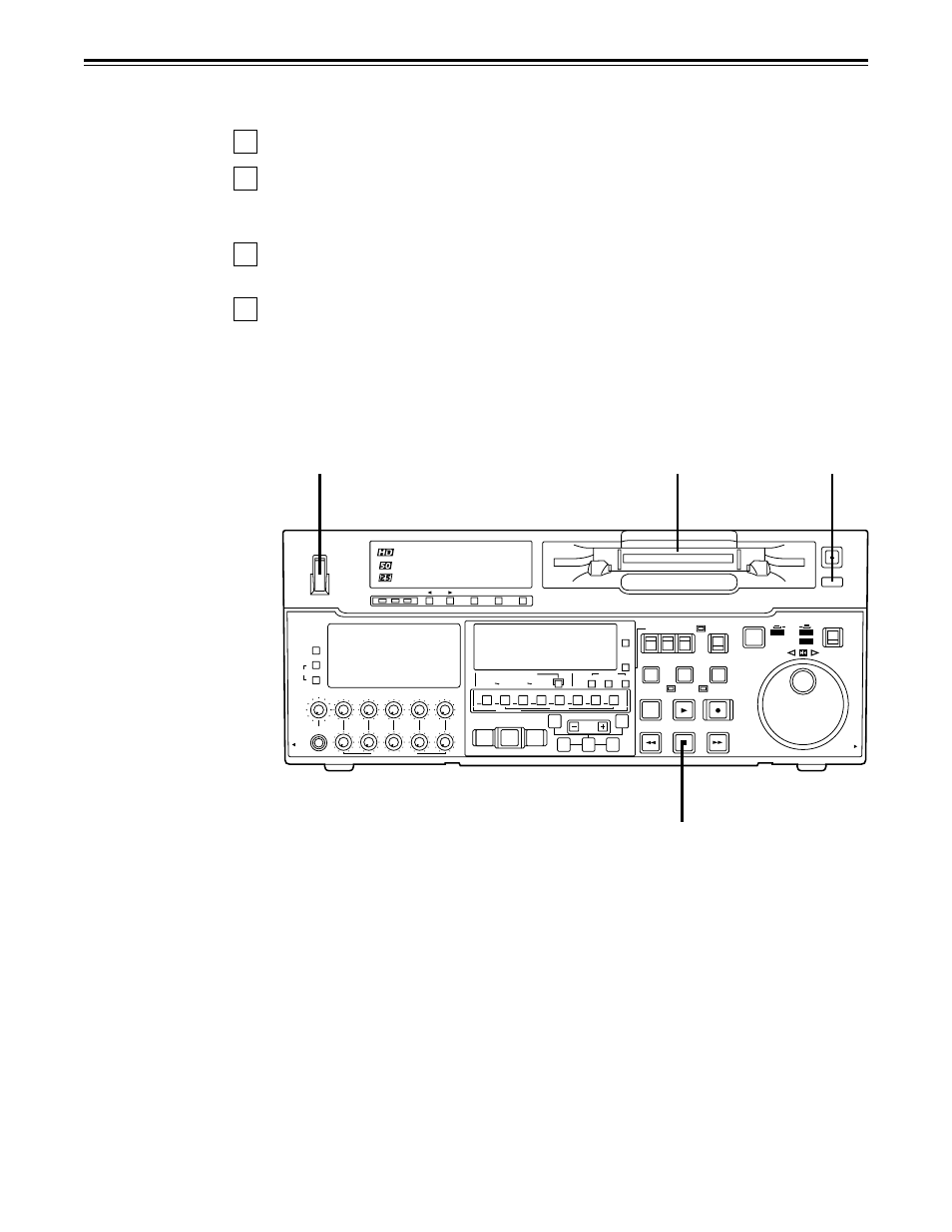 Switching on the power/inserting the cassette, Turn on the power | Panasonic AJ-HD150FE User Manual | Page 28 / 120