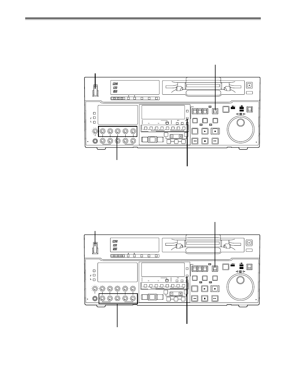 Automatic editing, Switch settings and adjustments, Deck to deck) | Panasonic AJ-HD150FE User Manual | Page 36 / 120