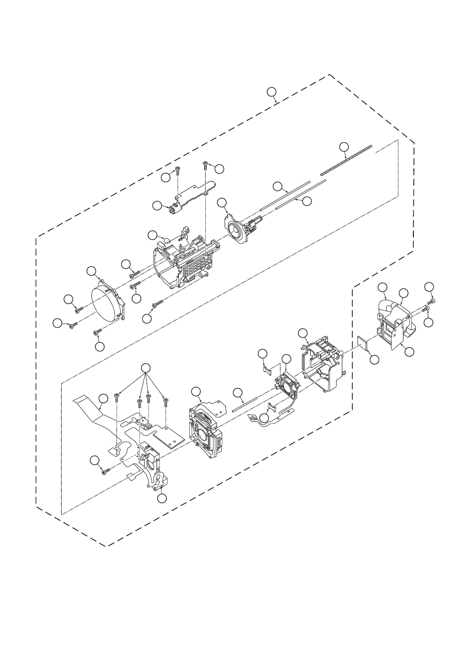 Lens parts assembly, Mpl-5 | Panasonic AG-HMC70P User Manual | Page 6 / 17