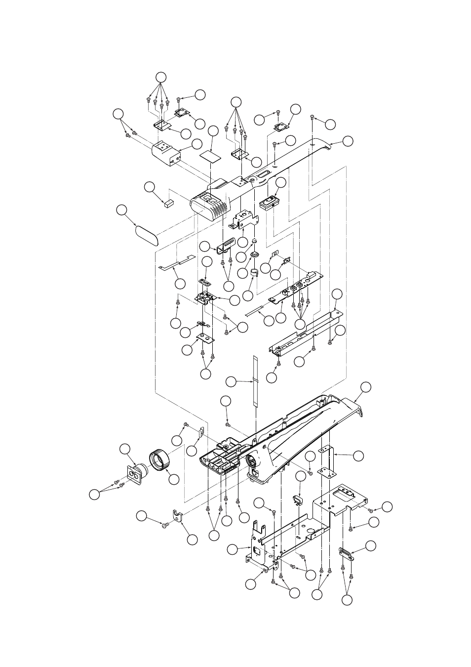 Handle parts assembly | Panasonic AG-HMC70P User Manual | Page 8 / 17