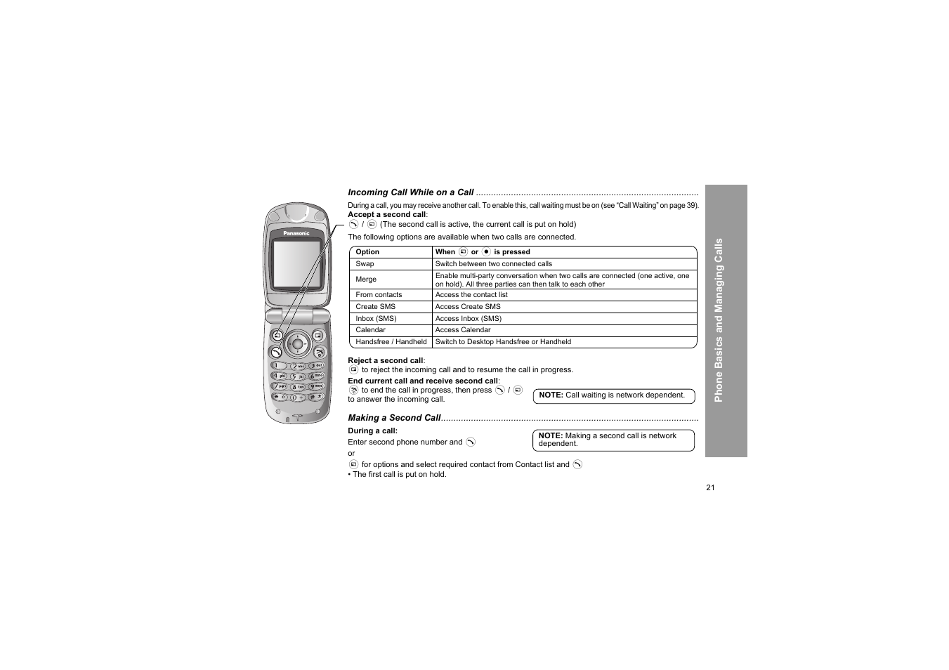 Panasonic X66 User Manual | Page 24 / 129