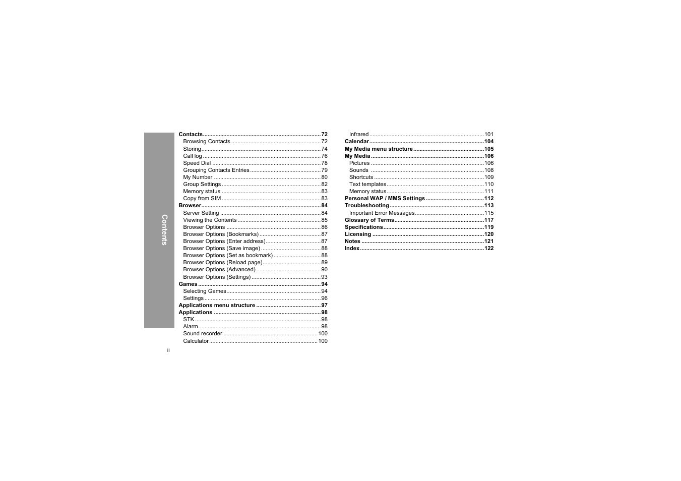 Panasonic X66 User Manual | Page 3 / 129