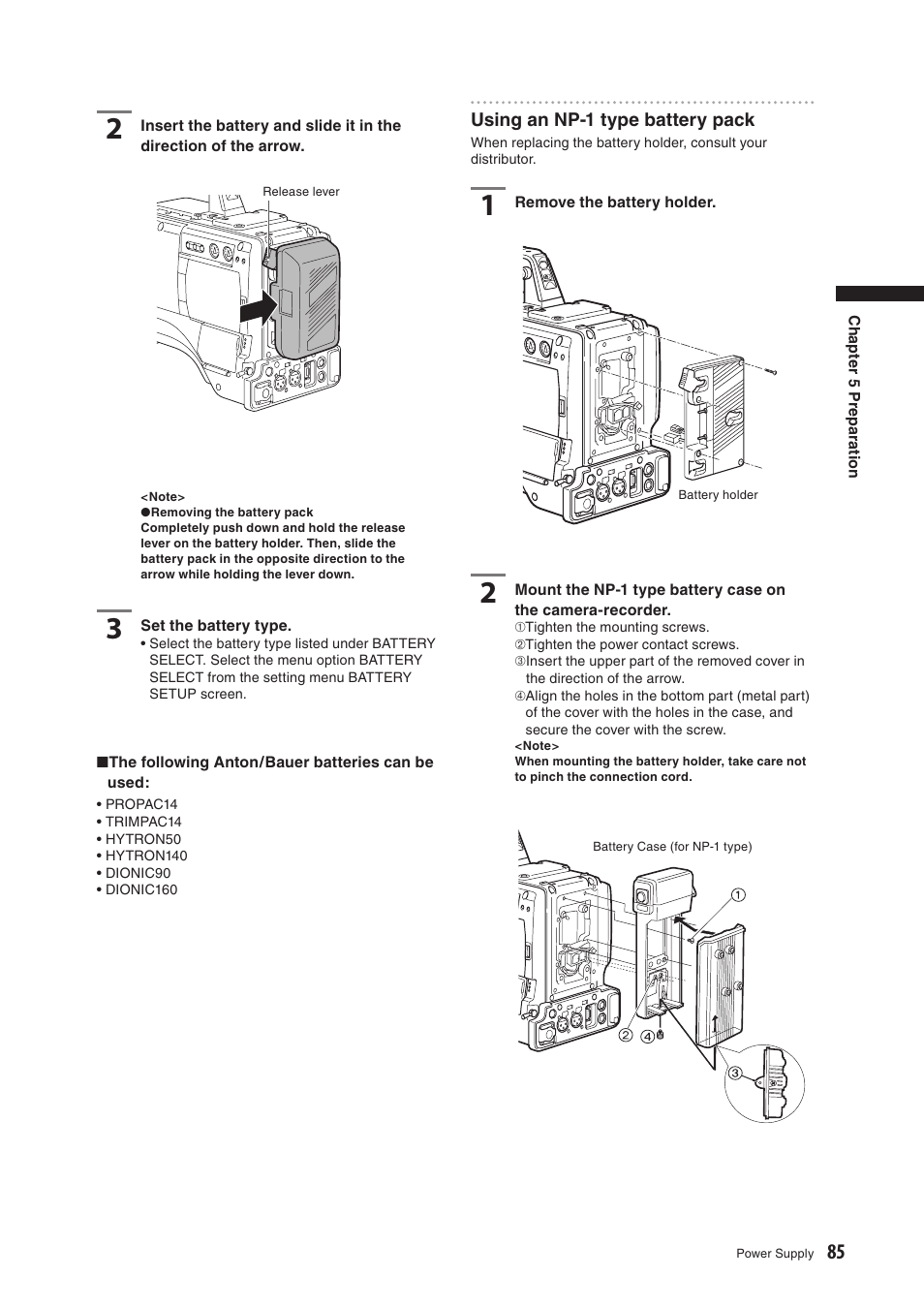 Panasonic AG-HPX500E User Manual | Page 85 / 152