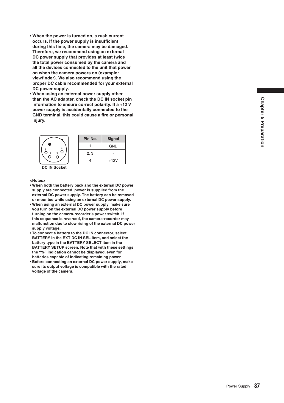 Panasonic AG-HPX500E User Manual | Page 87 / 152