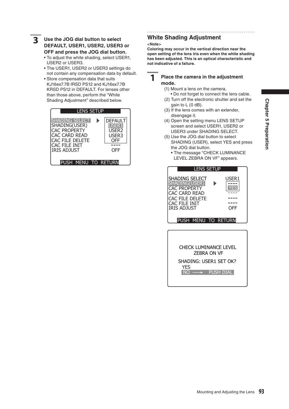 Panasonic AG-HPX500E User Manual | Page 93 / 152