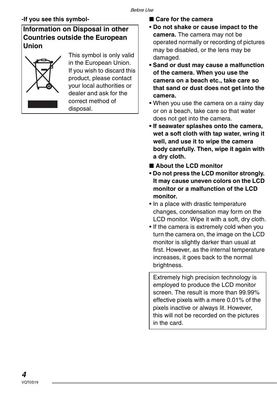 Panasonic DMC-LX1PP User Manual | Page 4 / 136