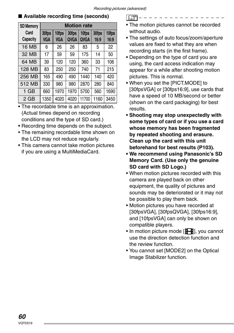 Panasonic DMC-LX1PP User Manual | Page 60 / 136