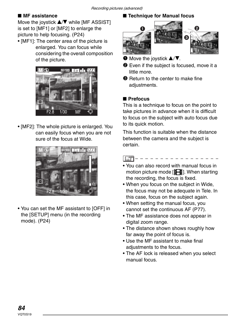 Panasonic DMC-LX1PP User Manual | Page 84 / 136