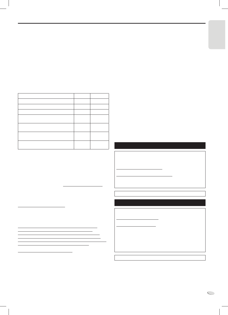 Limited warranty, Panasonic home audio products limited warranty, En g l is h engl ish | Panasonic COMPACT SC-HC25 User Manual | Page 11 / 16