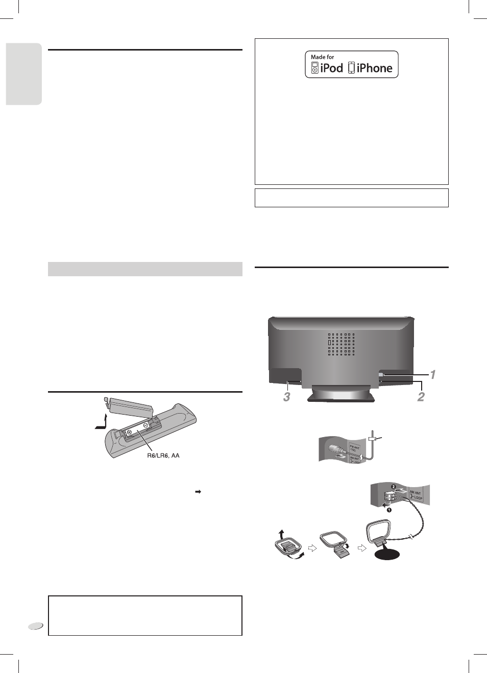 Panasonic COMPACT SC-HC25 User Manual | Page 4 / 16