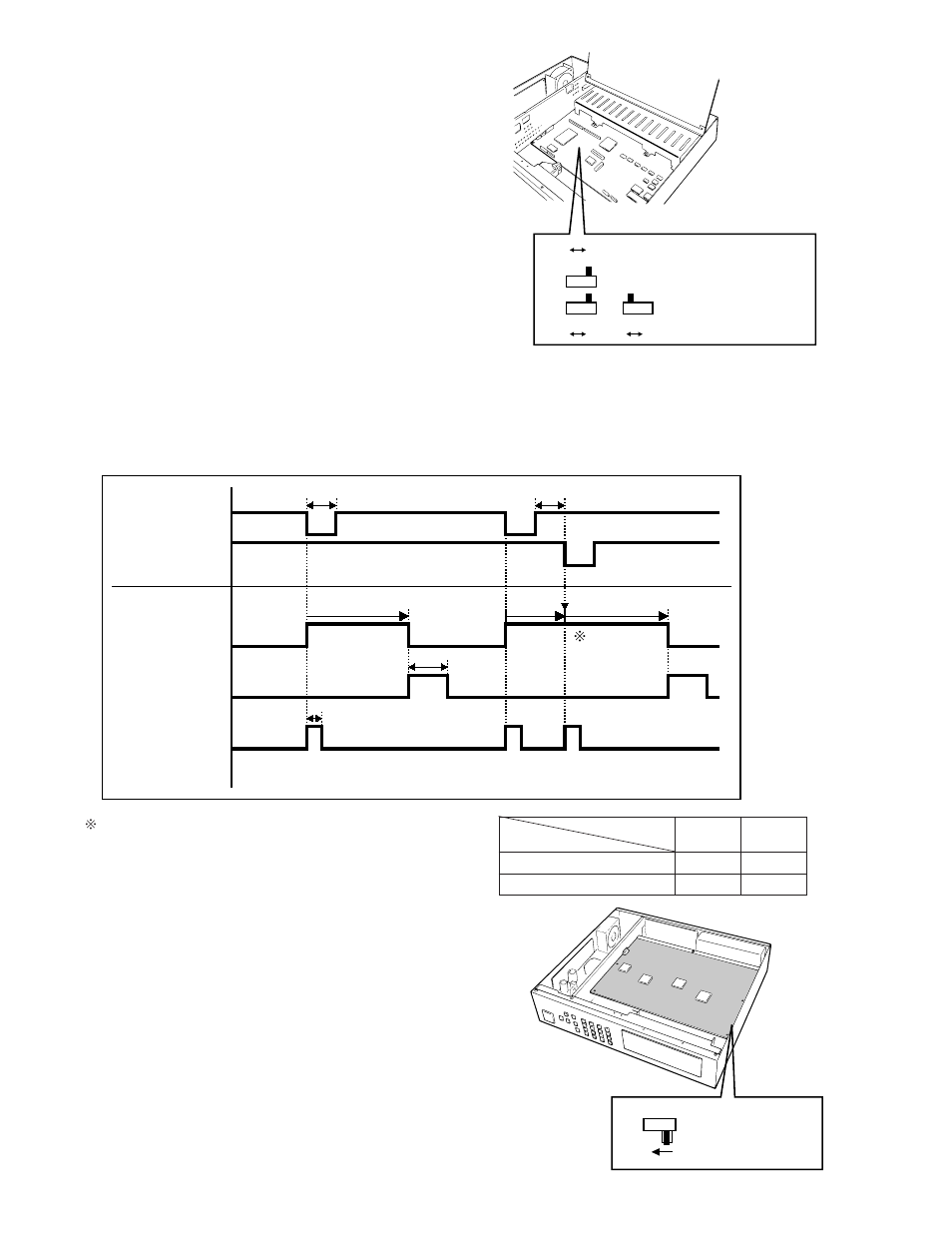 Dip switch setting, Alarm output setting, Dummy black image setting | Panasonic WJ-FS616C User Manual | Page 14 / 82