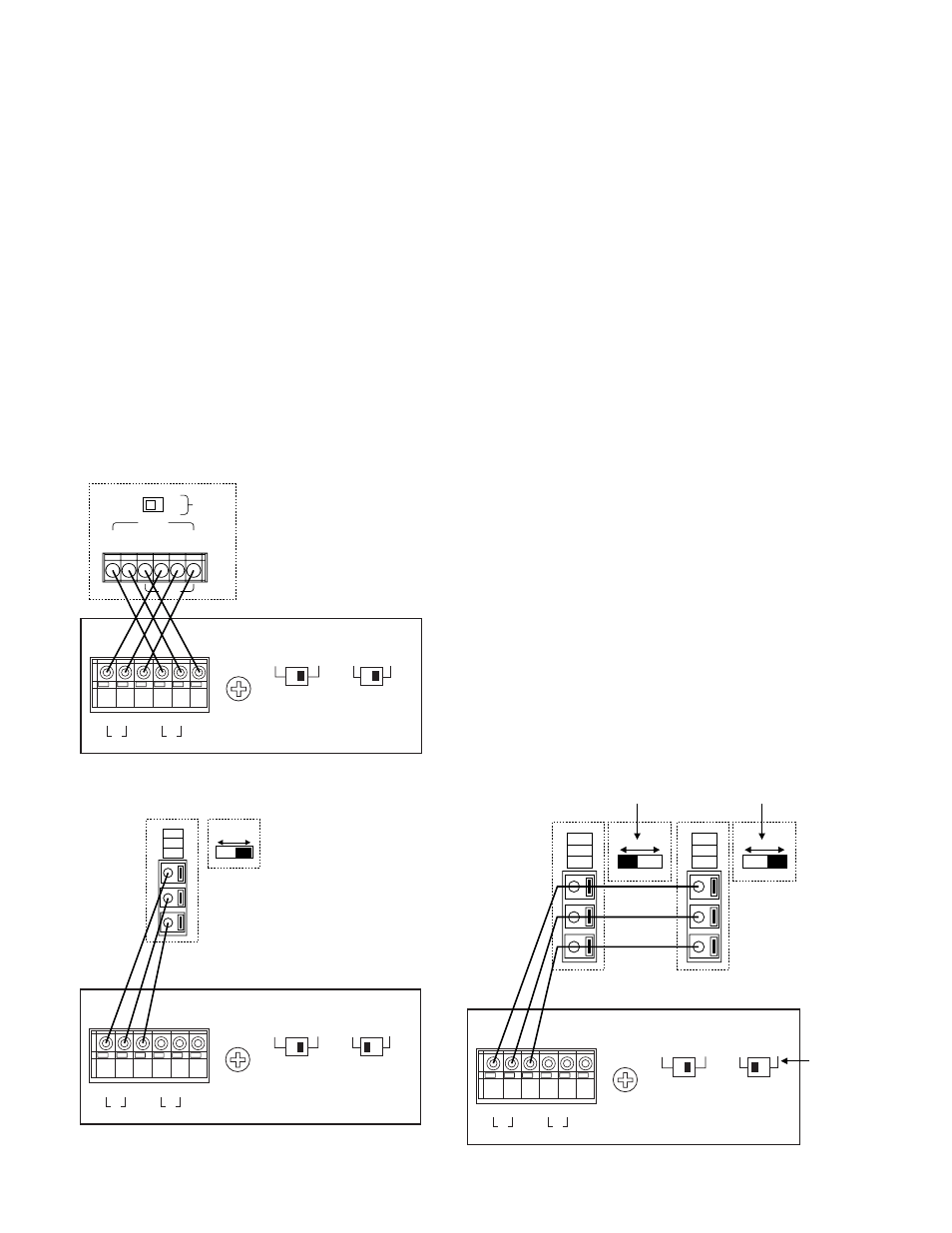 Connections for rs-485 type camera | Panasonic WJ-FS616C User Manual | Page 18 / 82