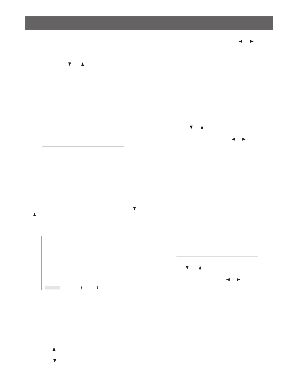 Alarm setup, Alarm recall, Alarm schedule | Panasonic WJ-FS616C User Manual | Page 26 / 82
