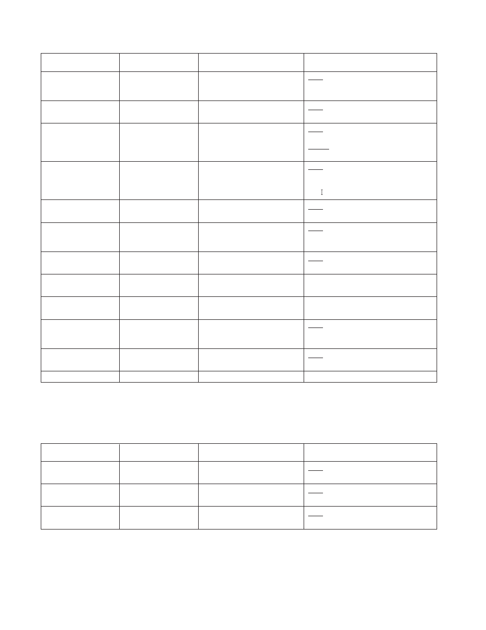 Command table | Panasonic WJ-FS616C User Manual | Page 78 / 82