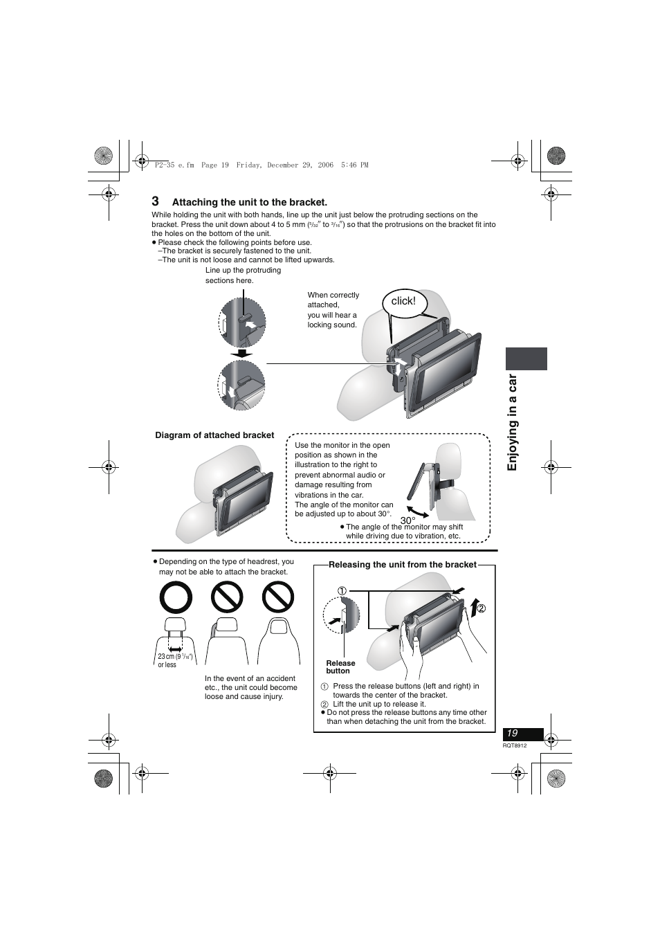 Click | Panasonic DVD-LS80 User Manual | Page 19 / 36