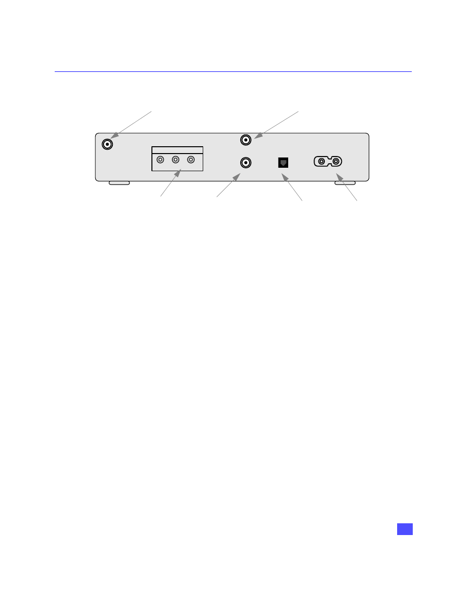 Tz-dbs01 rear panel, Rear panel | Panasonic TZ-DBS01 User Manual | Page 12 / 69