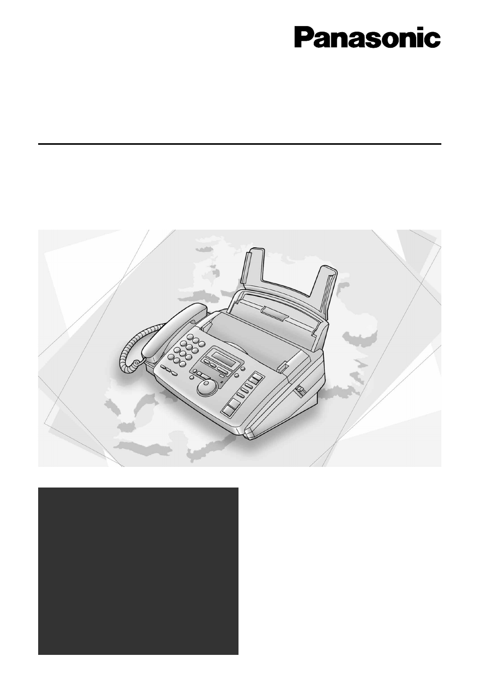 Panasonic KX-FP86 User Manual | 88 pages
