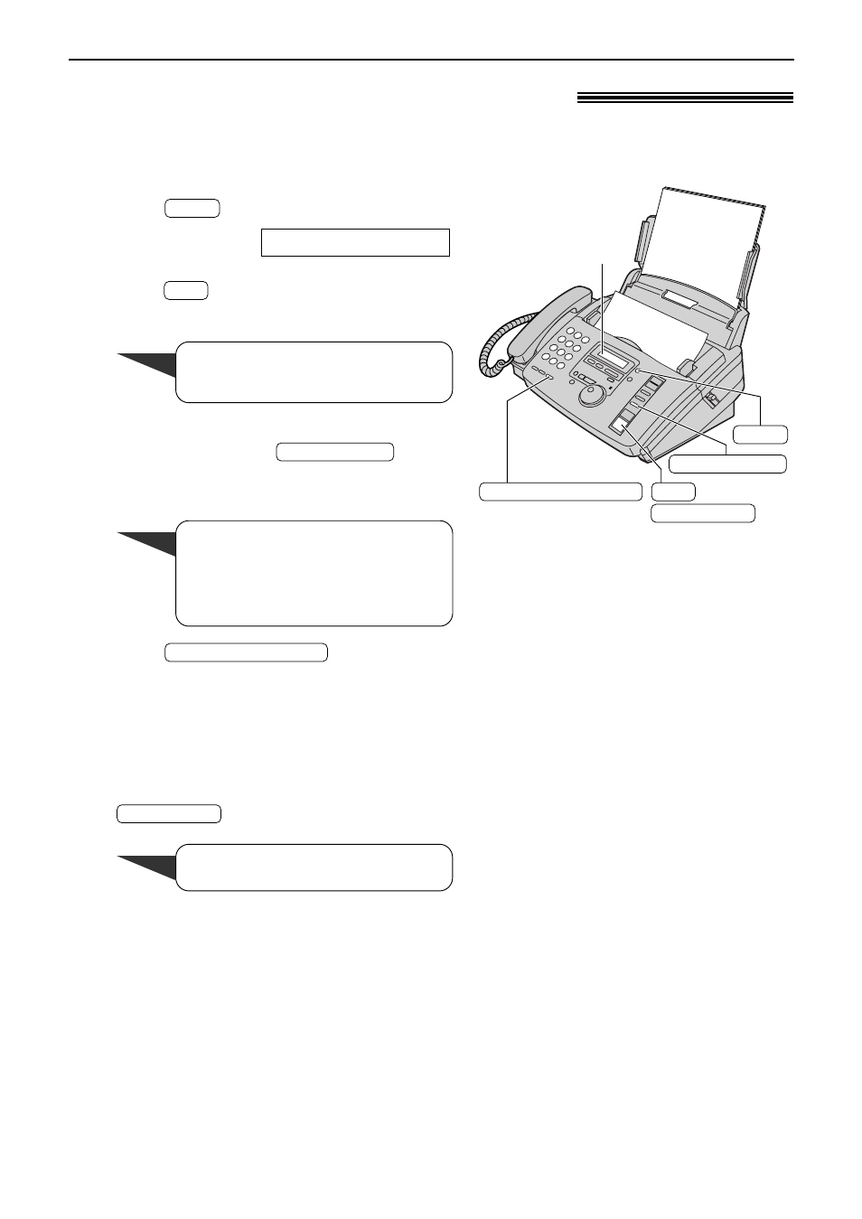 Sending faxes, Sending a fax with the voice guide | Panasonic KX-FP86 User Manual | Page 35 / 88