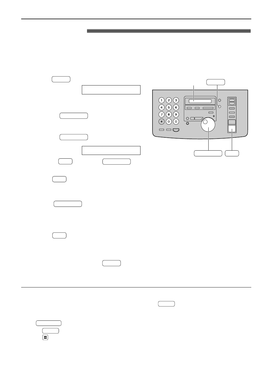 Programmable features, Features summary, Programming | General programming method | Panasonic KX-FP86 User Manual | Page 62 / 88