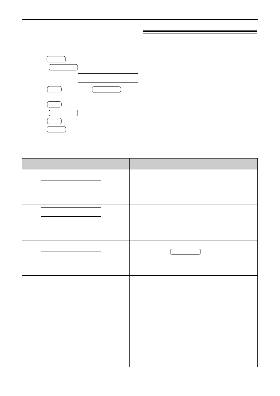 Features summary, Advanced features, Programming table (cont.) | Cont.), How to set menu options | Panasonic KX-FP86 User Manual | Page 66 / 88