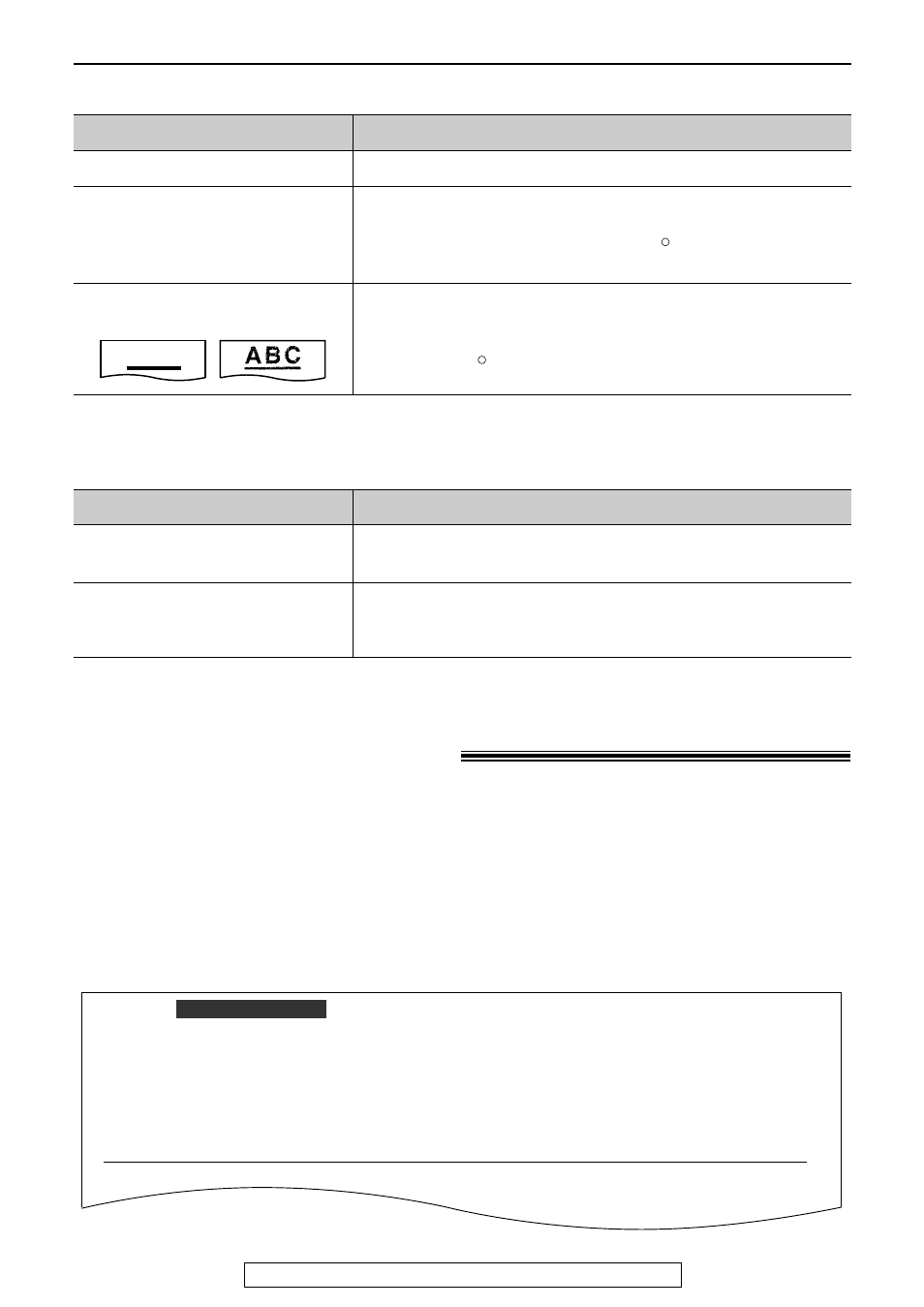 Operations, If a power failure occurs, Answering device | Copying (cont.), A b c | Panasonic KX-FP86 User Manual | Page 75 / 88
