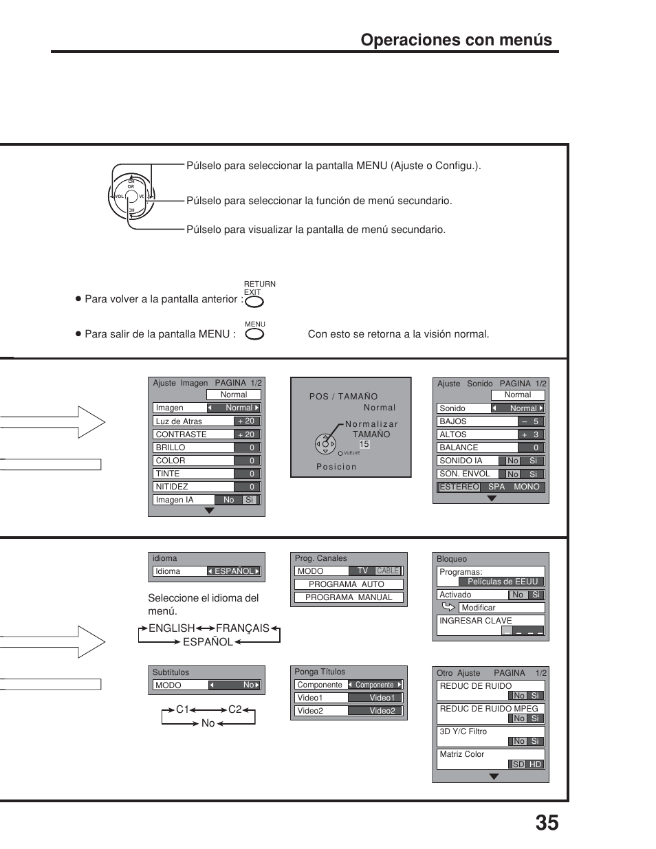 Panasonic TC-19LE50 User Manual | Page 35 / 49