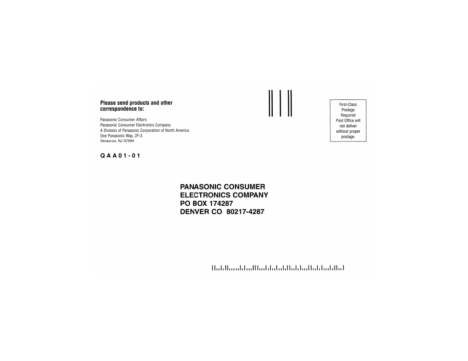 Panasonic TC-19LE50 User Manual | Page 43 / 49