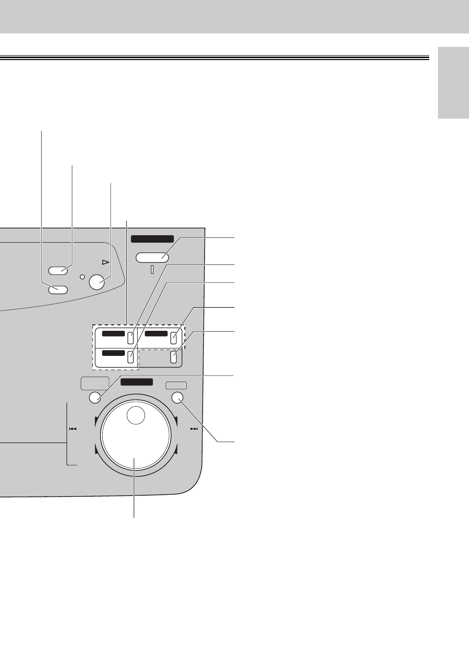 Finding the controls | Panasonic KX-FP105CX User Manual | Page 21 / 45