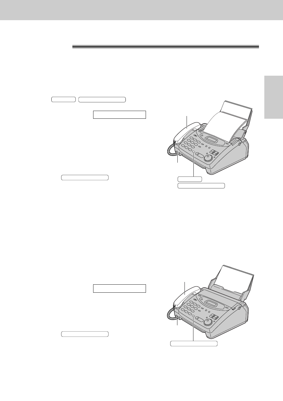 Voice contact, Initiating voice contact, Receiving a request for voice contact | Panasonic KX-FP105CX User Manual | Page 43 / 45