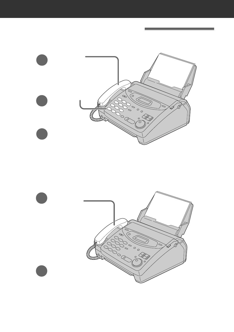 Quick start, Voice calls - making/answering, Voice calls - answering | Voice calls - making | Panasonic KX-FP105CX User Manual | Page 6 / 45